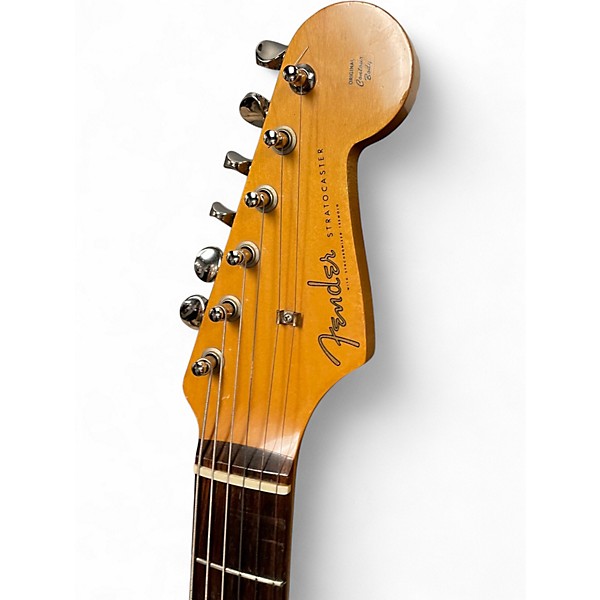 Used Fender Stratocaster MIJ 2 Tone Sunburst Solid Body Electric Guitar