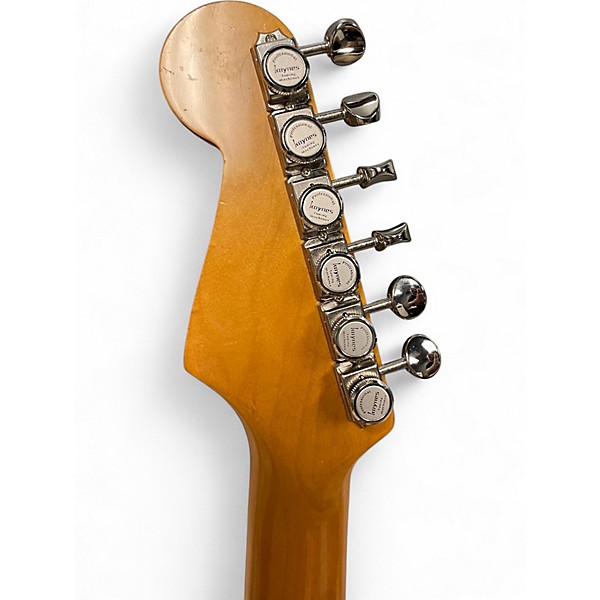 Used Fender Stratocaster MIJ 2 Tone Sunburst Solid Body Electric Guitar