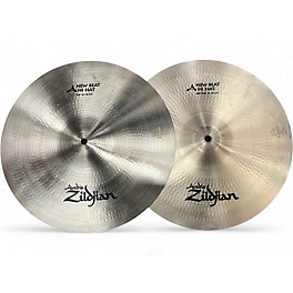 Used Zildjian 14in New Beat Hi Hat Pair Cymbal