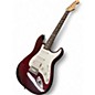 Used Fender Standard Stratocaster HSS Red Solid Body Electric Guitar