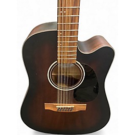 Used Mitchell T331TCE Brown Sunburst 12 String Acoustic Electric Guitar
