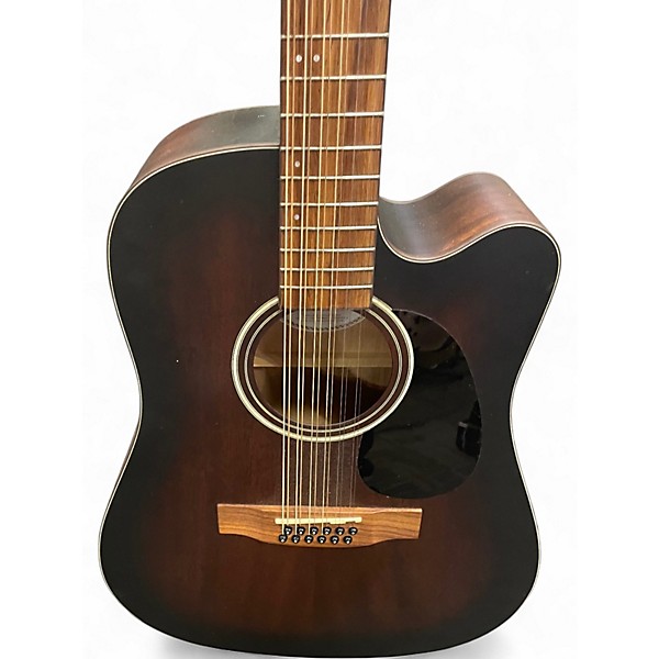 Used Mitchell T331TCE Brown Sunburst 12 String Acoustic Electric Guitar