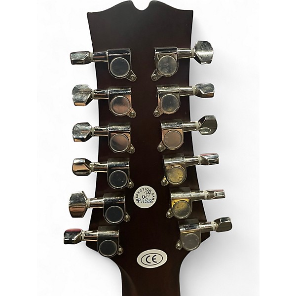 Used Mitchell T331TCE Brown Sunburst 12 String Acoustic Electric Guitar