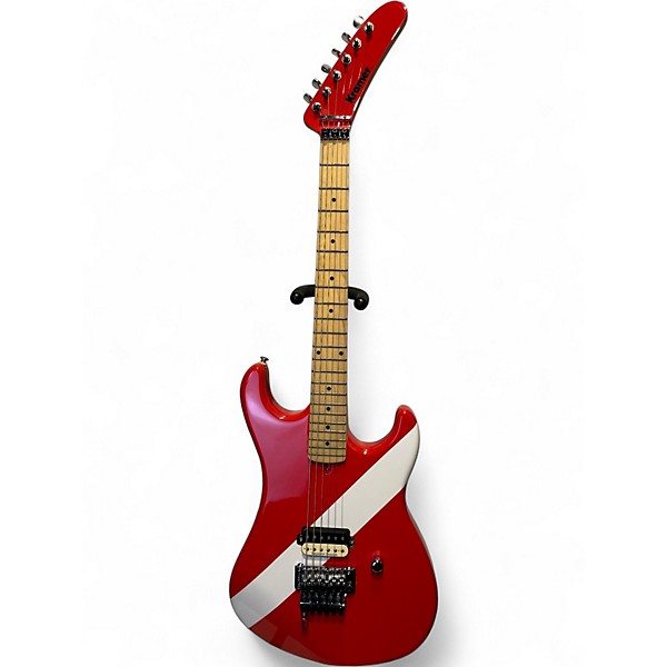 Used Kramer DIVER DOWN BARETTA DIVER DOWN RED Solid Body Electric Guitar