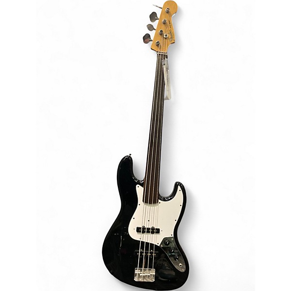 Used Fender JB62 Black Electric Bass Guitar