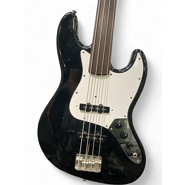 Used Fender JB62 Black Electric Bass Guitar