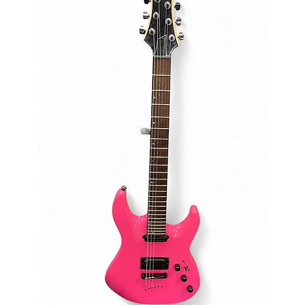 Used Mitchell MD200 Electric Pink Solid Body Electric Guitar