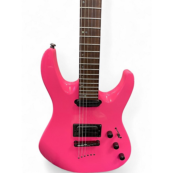 Used Mitchell MD200 Electric Pink Solid Body Electric Guitar