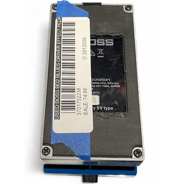 Used BOSS BD2 Blues Driver Effect Pedal