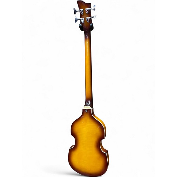 Used Rogue Violin Bass Sunburst Electric Bass Guitar