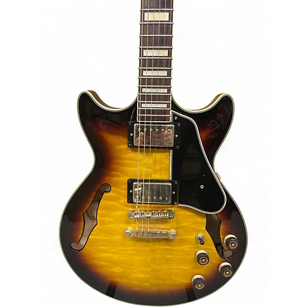 Used Ibanez AM93 Artcore 2 Color Sunburst Hollow Body Electric Guitar