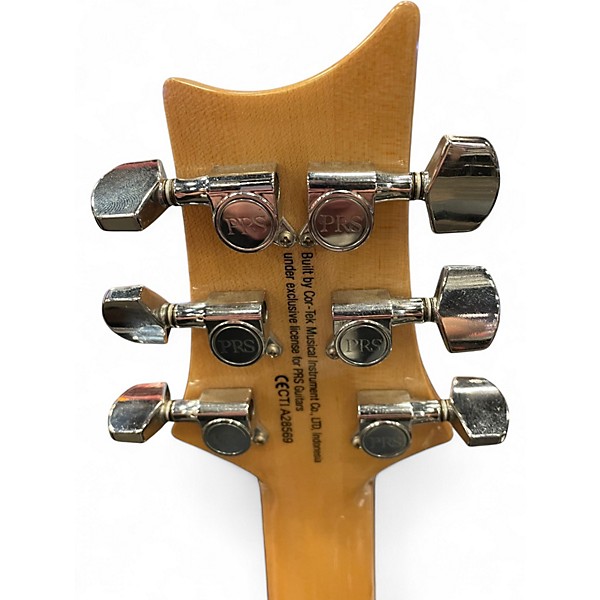 Used PRS SE Custom 24 Purple Solid Body Electric Guitar