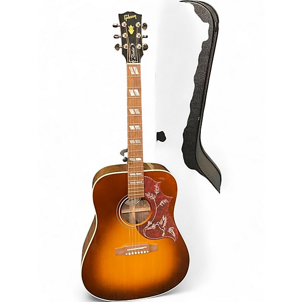 Used 2023 Gibson Hummingbird Studio WALNUT BURST Acoustic Guitar