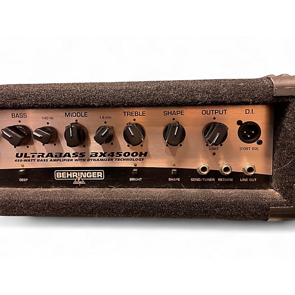 Used 2025 Behringer Ultrabass BX4500H Bass Amp Head