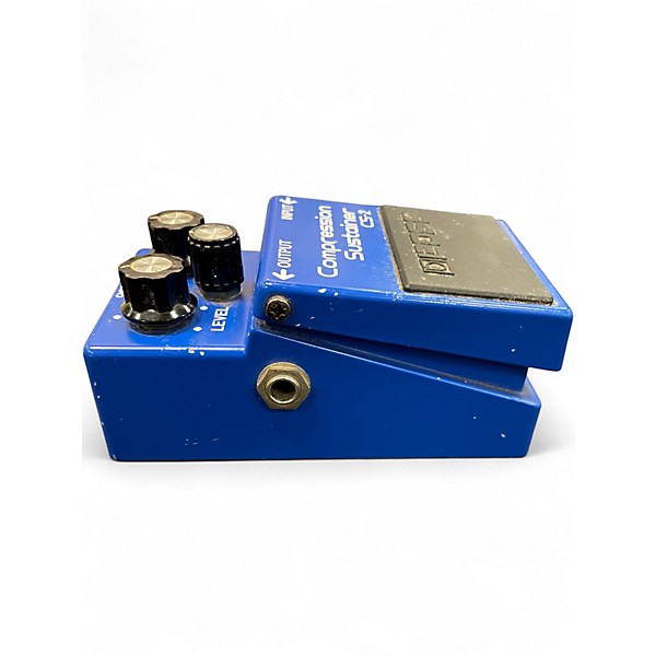 Used BOSS CS2 Compressor Sustainer Effect Pedal