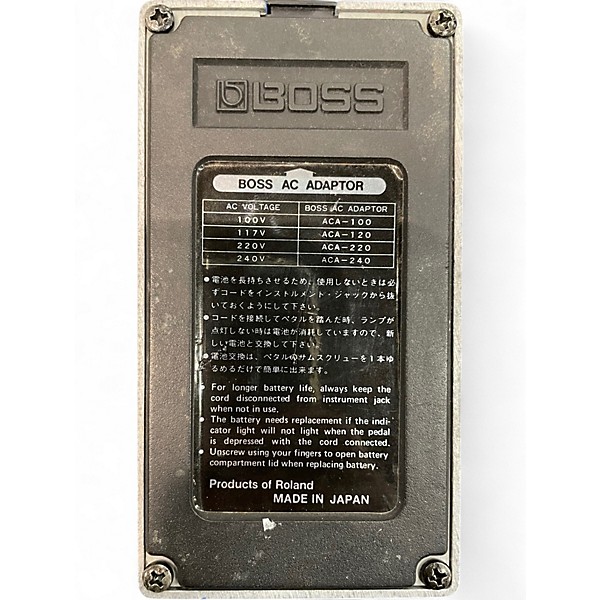 Used BOSS CS2 Compressor Sustainer Effect Pedal