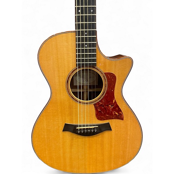 Used 2010s Taylor 712E Natural Acoustic Electric Guitar