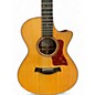 Used 2010s Taylor 712E Natural Acoustic Electric Guitar