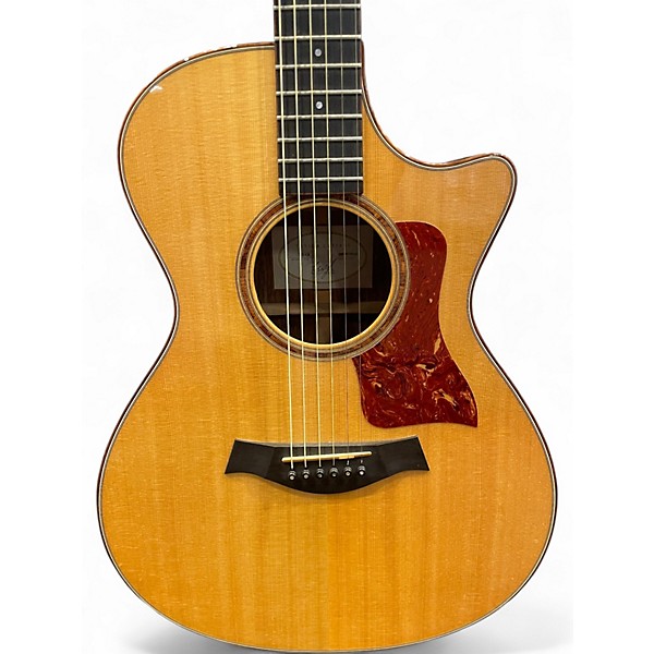 Used 2010s Taylor 712E Natural Acoustic Electric Guitar