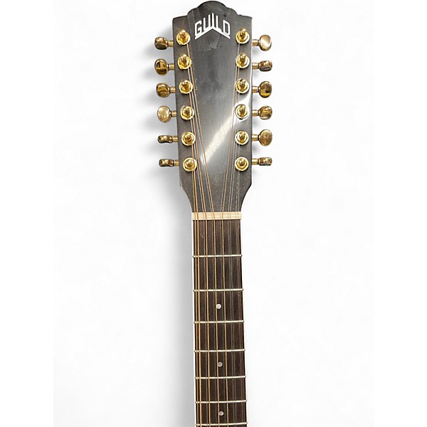 Used Guild F25 12CE Natural 12 String Acoustic Guitar