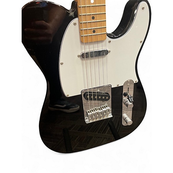 Used Squier Affinity Telecaster Black Solid Body Electric Guitar