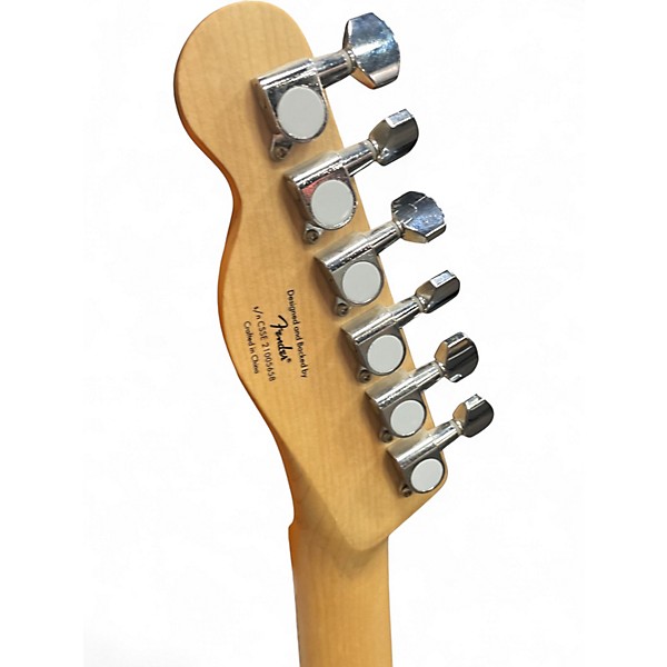 Used Squier Affinity Telecaster Black Solid Body Electric Guitar