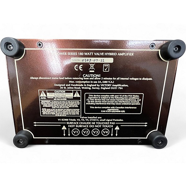 Used Victory The Copper V4 Guitar Amp Head