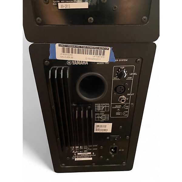 Used Yamaha HS7 Pair Powered Monitor