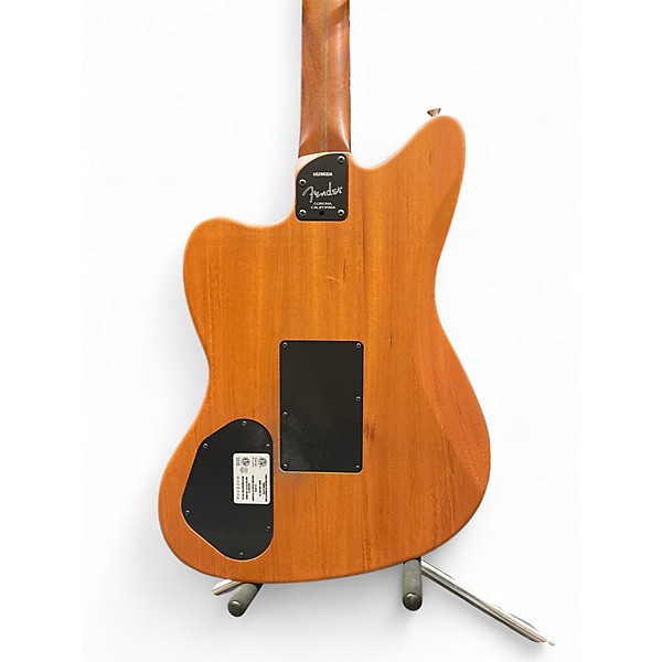 Used Fender American Acoustasonic Jazzmaster Tobacco Sunburst Acoustic Electric Guitar