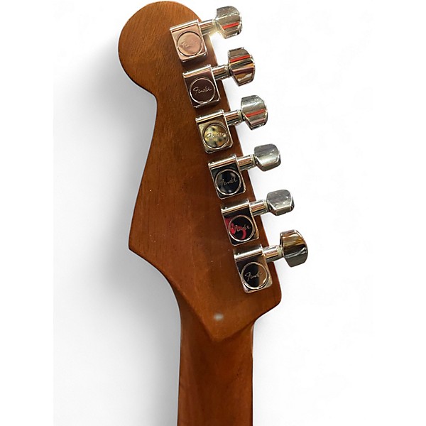 Used Fender American Acoustasonic Jazzmaster Tobacco Sunburst Acoustic Electric Guitar