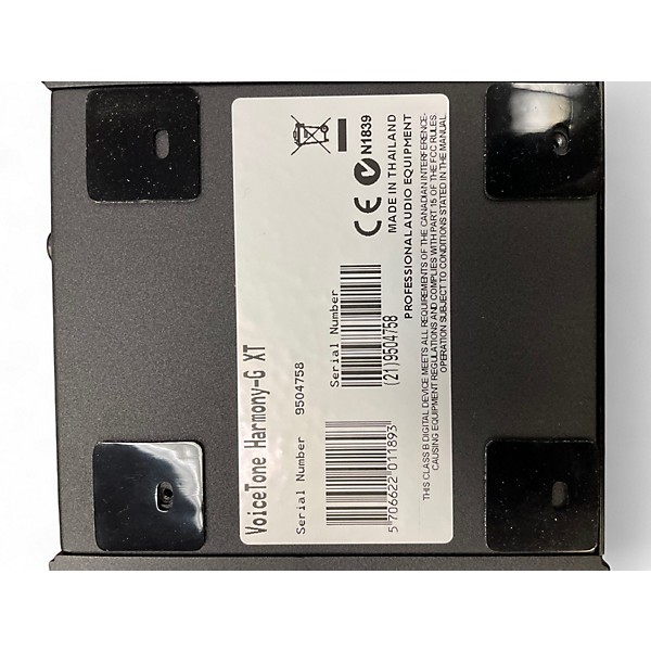 Used TC Helicon VOICETONE HARMONY GXT Vocal Processor
