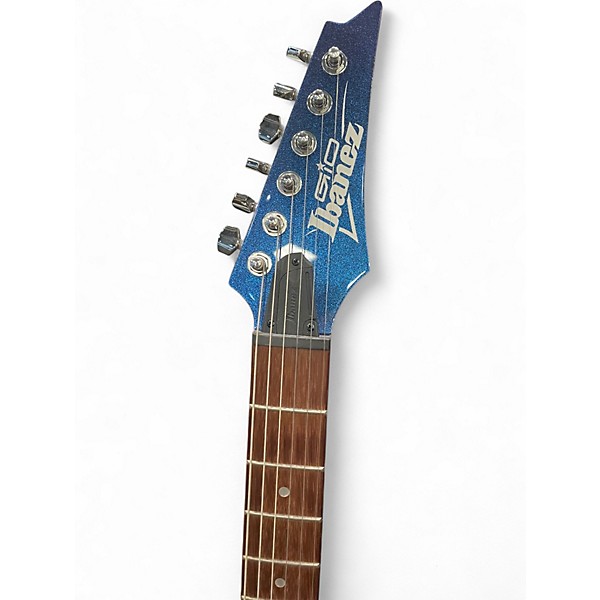 Used Ibanez GRG121SP blue metal chemeleon Solid Body Electric Guitar