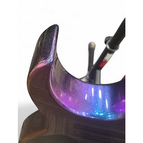 Used Ibanez GRG121SP blue metal chemeleon Solid Body Electric Guitar