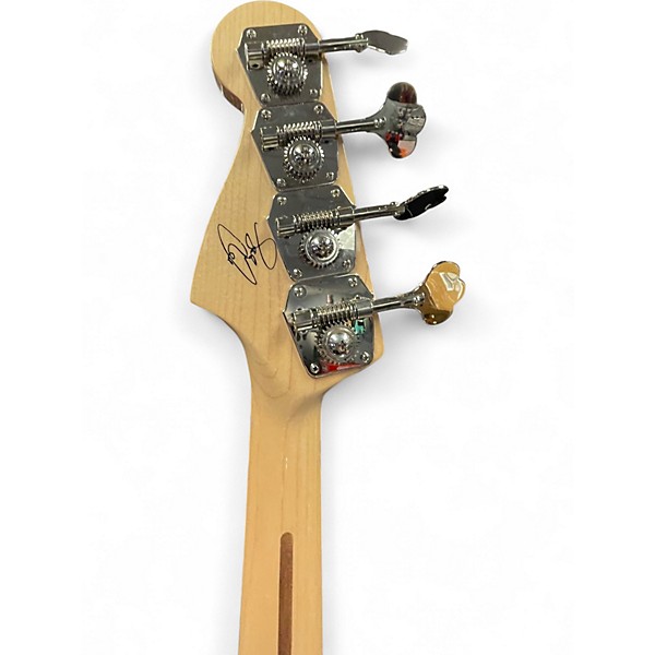 Used 2024 Fender USA Geddy Lee Signature Jazz Bass Black Electric Bass Guitar