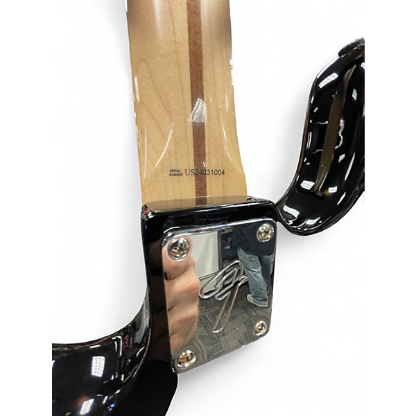 Used 2024 Fender USA Geddy Lee Signature Jazz Bass Black Electric Bass Guitar