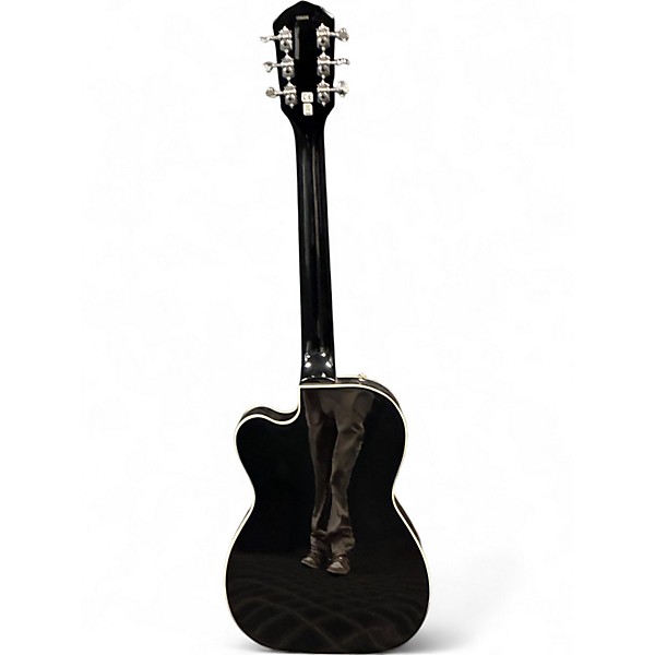 Used Eastwood Airline Tuxedo Black Solid Body Electric Guitar