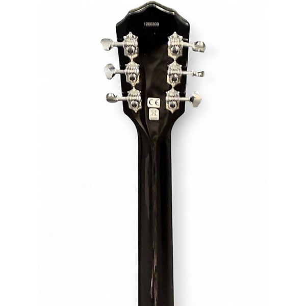 Used Eastwood Airline Tuxedo Black Solid Body Electric Guitar