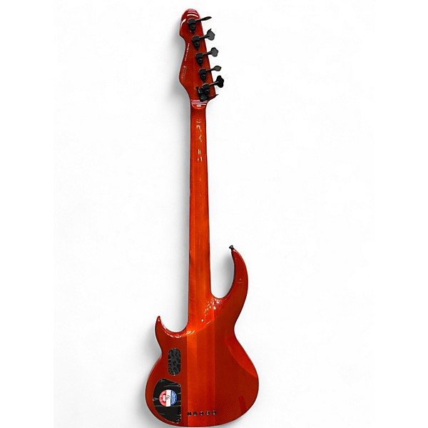 Used ESP LTD BB-1005 Bunny Brunel Burnt Orange Electric Bass Guitar