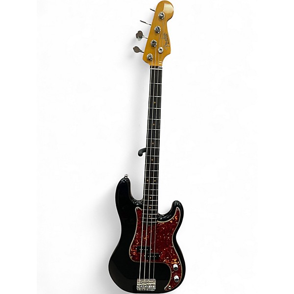 Used Fender American Vintage II 1960 Precision Bass Black Electric Bass Guitar