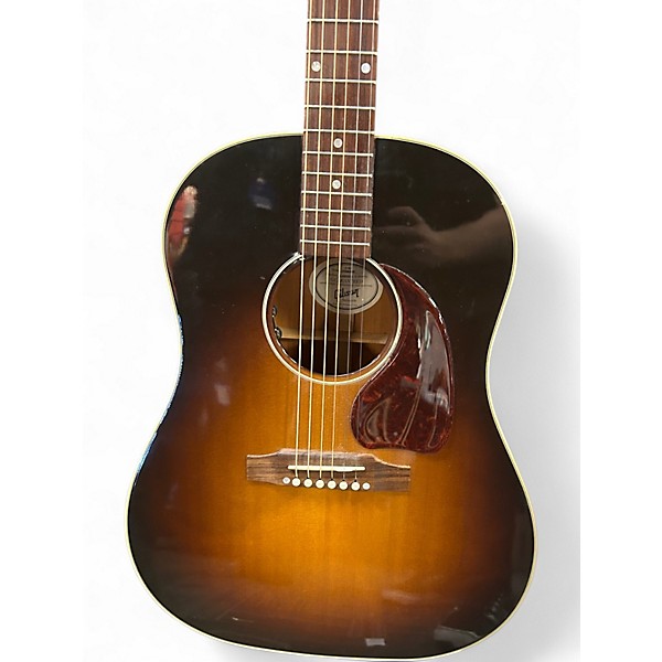 Used 2016 Gibson J45 Standard Vintage Sunburst Acoustic Electric Guitar