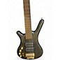 Used Warwick German Pro Series GPS Corvette Double Buck Nirvana Black Electric Bass Guitar