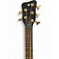 Used Warwick German Pro Series GPS Corvette Double Buck Nirvana Black Electric Bass Guitar