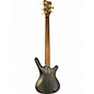 Used Warwick German Pro Series GPS Corvette Double Buck Nirvana Black Electric Bass Guitar