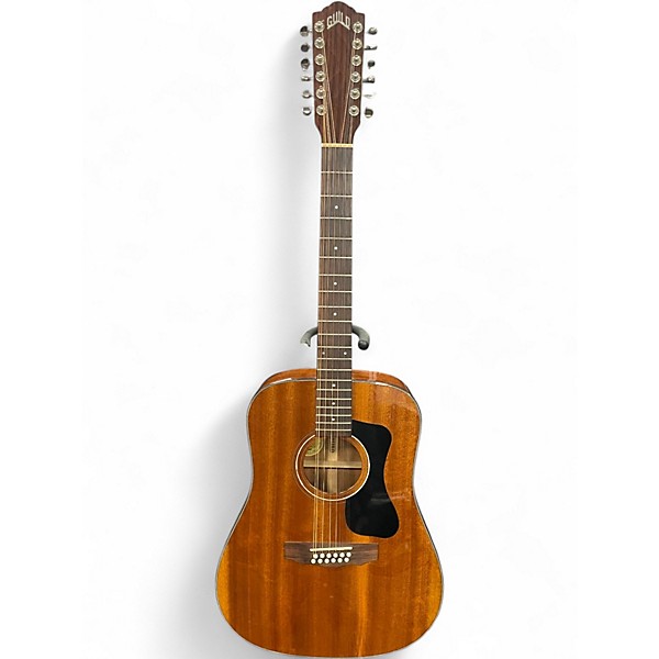 Used Guild D-125-12 Brown 12 String Acoustic Guitar