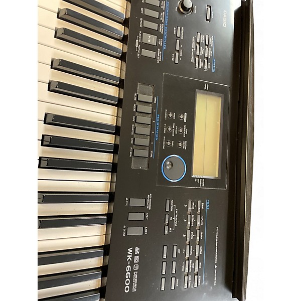 Used Casio WK6600 76 Key Portable Keyboard