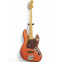 Used Fender Player Plus Active Jazz Bass Aged Candy Apple Red Electric Bass Guitar