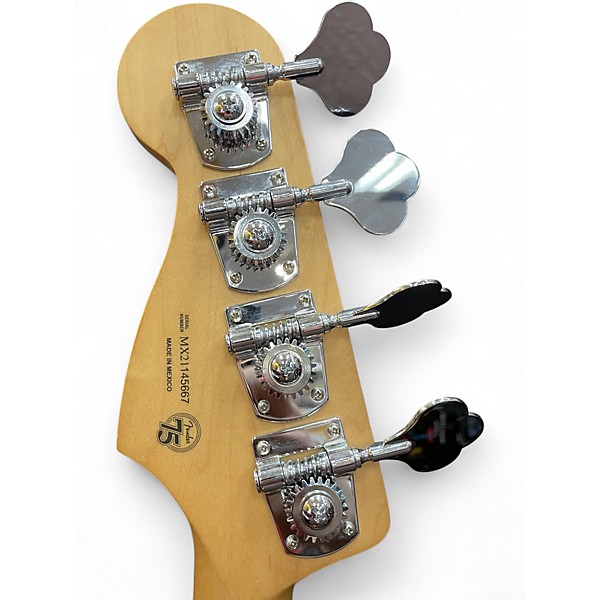 Used Fender Player Plus Active Jazz Bass Aged Candy Apple Red Electric Bass Guitar