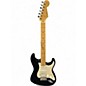 Used Fender Standard Stratocaster HSS Black Solid Body Electric Guitar thumbnail