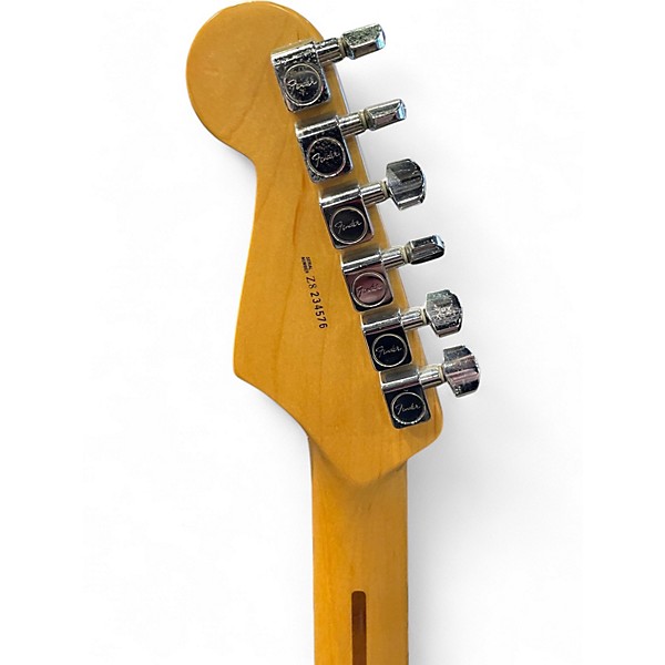 Used Fender Standard Stratocaster HSS Black Solid Body Electric Guitar