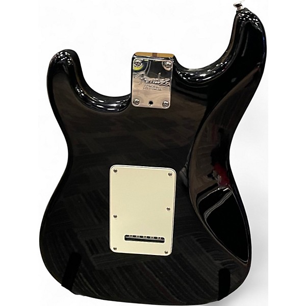 Used Fender Standard Stratocaster HSS Black Solid Body Electric Guitar